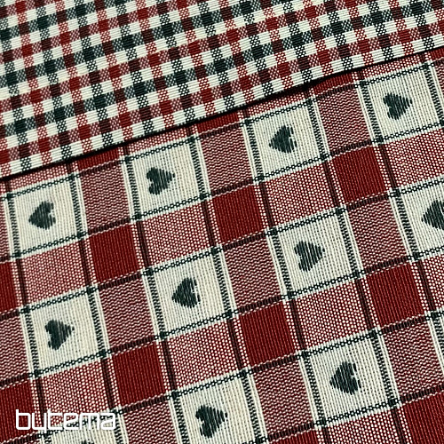 Obrus a šál MAXI CORET červený