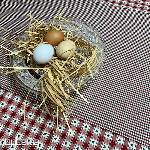 Obrus a šál MAXI CORET červený