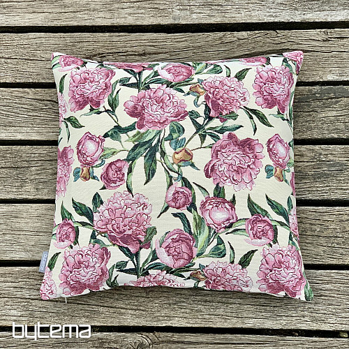 Gobelínová obliečka na vankúš PIVOŇKY