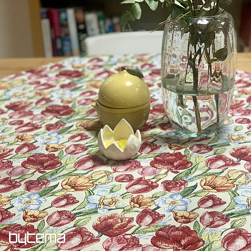 Uburs a šál TULIPÁNY NAOMI