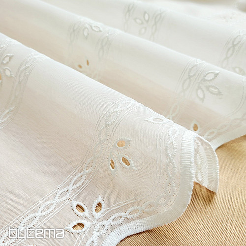 Záclona na vitrážku GERSTER 11885 smotanová