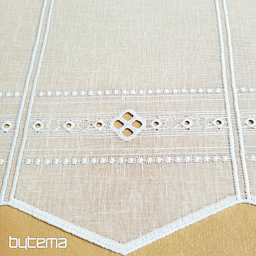 Záclona na vitrážku GERSTER 11884 biela