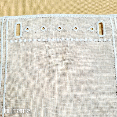 Záclona na vitrážku GERSTER 11884 biela