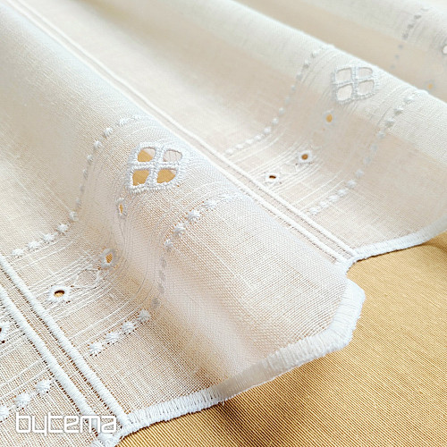 Záclona na vitrážku GERSTER 11884 biela