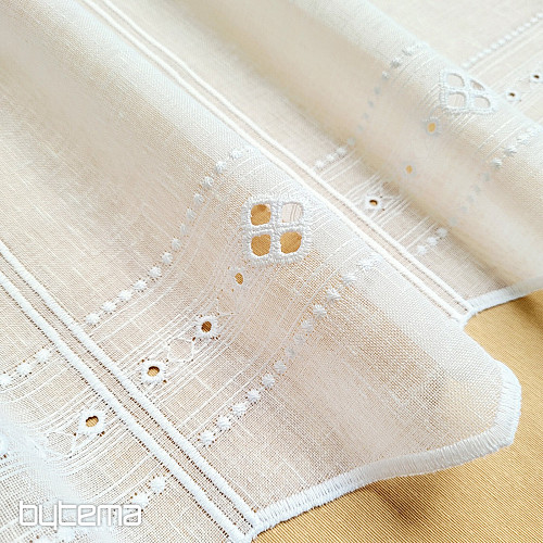 Záclona na vitrážku GERSTER 11884 biela