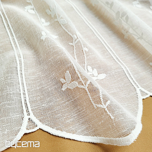 Záclona na vitrážku GERSTER 11886 smotanová