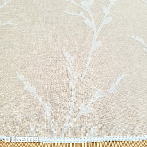 Luxusná záclona GERSTER 11877/290/0002 smotanová