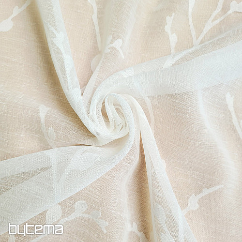 Luxusná záclona GERSTER 11877/290/0002 smotanová