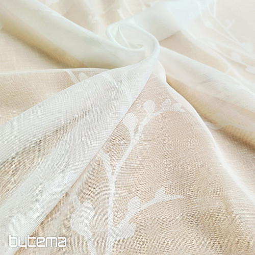 Luxusná záclona GERSTER 11877/290/0002 smotanová