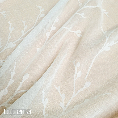 Luxusná záclona GERSTER 11877/290/0002 smotanová