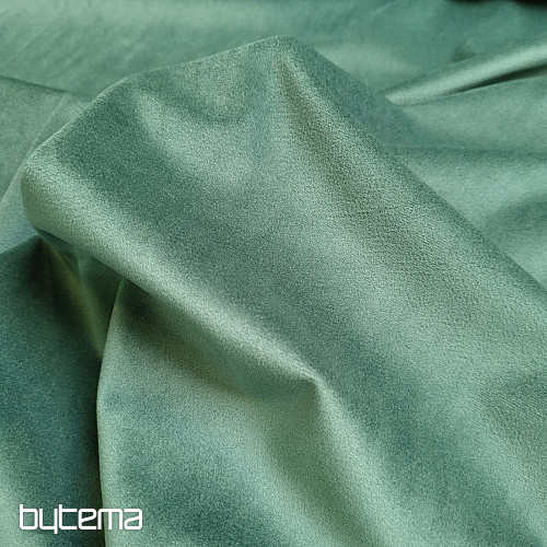 Luxusná jednofarebná dizajnová dekoračná látka GERSTER 77042/0500 ZELENÁ