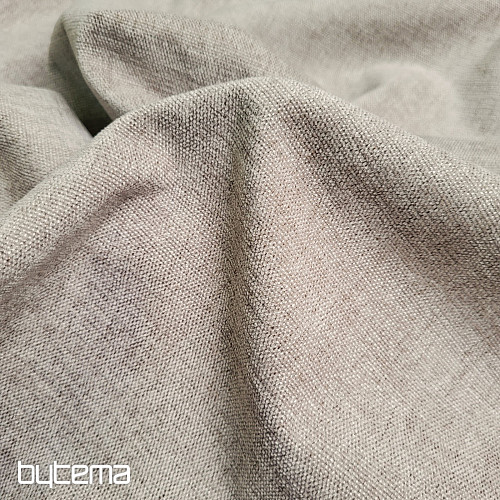 Luxusná jednofarebná dizajnová dekoračná látka GERSTER 77054/0040 SV. SIVÁ