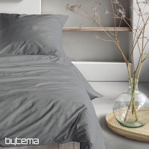 IRISETTE luxusný bavlnený satén TOKIO 8607-11 sivá