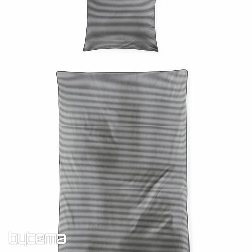 IRISETTE luxusný bavlnený satén TOKIO 8607-11 sivá