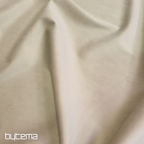 Luxusná jednofarebná dizajnová dekoračná látka GERSTER 77042/0023 sv. béžová