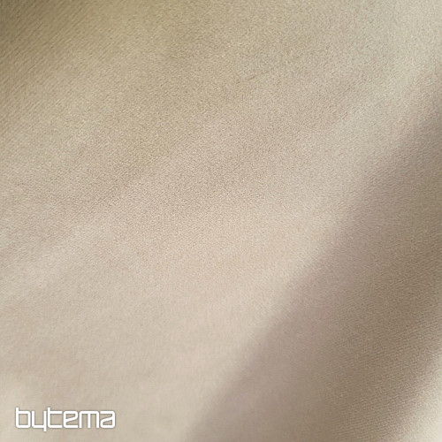 Luxusná jednofarebná dizajnová dekoračná látka GERSTER 77042/0023 sv. béžová