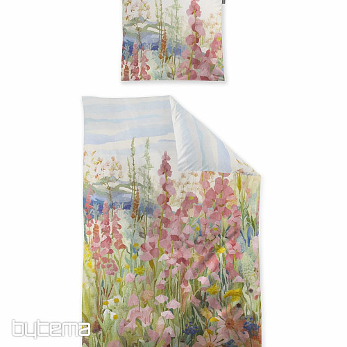 IRISETTE luxusný bavlnený satén WAVE 8689-90 Náprstníky