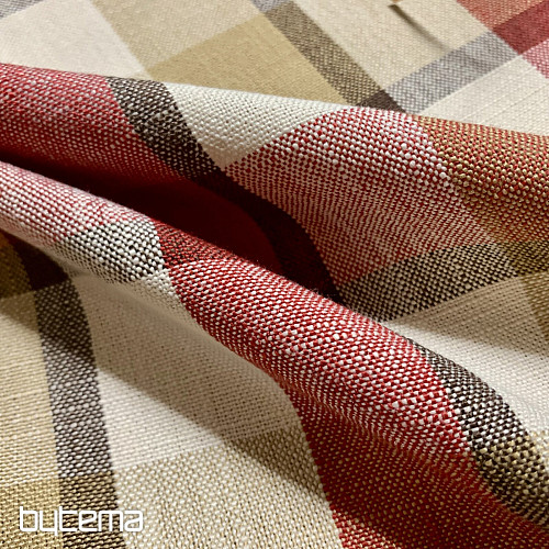 Obrus a šál ATILA ČERVENÁ