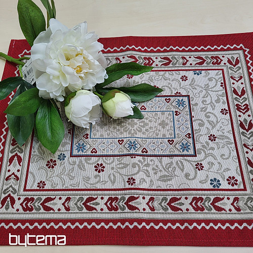 Gobelínová prestierka KVETY V RÁME