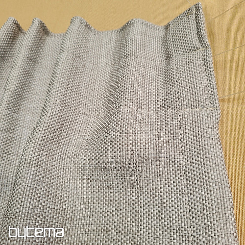 Hotový dekoračný záves GERSTER DIM OUT 77005/840 SIVO BÉŽOVÝ