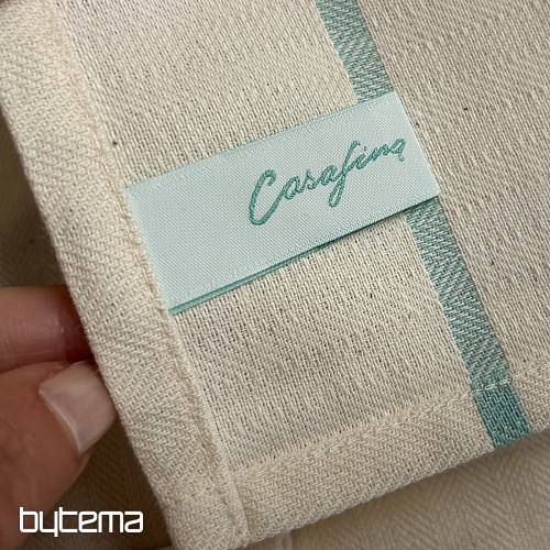 Utierky FRENCH STRIPES AQUA 70x50 2ks