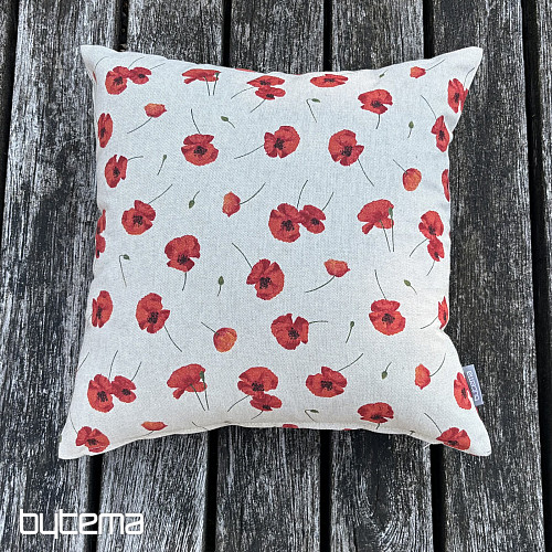 Dekoračná obliečka na vankúš VLČÍ MÁK POPPY