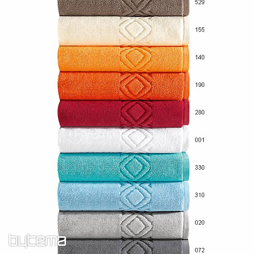 Froté kúpeľňové predložky DENVER modrá svetlá