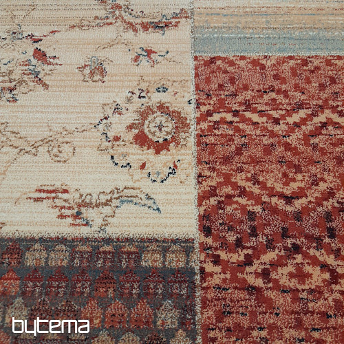 Luxusné vlnené koberce KASHQAI PATCHWORK cream