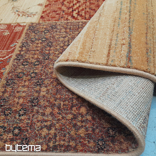 Luxusné vlnené koberce KASHQAI PATCHWORK cream