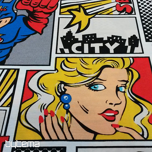 Dekoračná látka KOMIKS 140