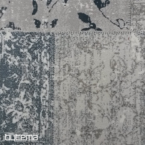 moderný kusový koberec PIAZZO 12168 sivomodrý