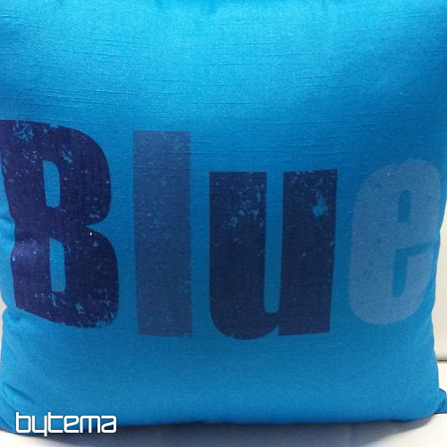 Dekoračná obliečka na vankúš COLORS BLUE