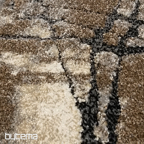 Moderný kusový koberec SAHARA béžový