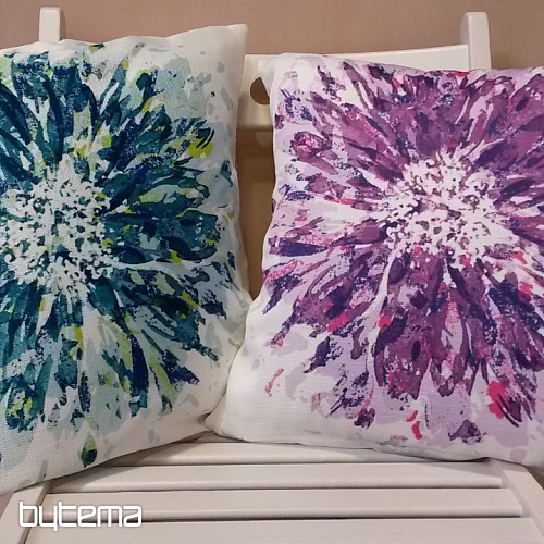 Dekoračná obliečka na vankúš FLOWER fialová