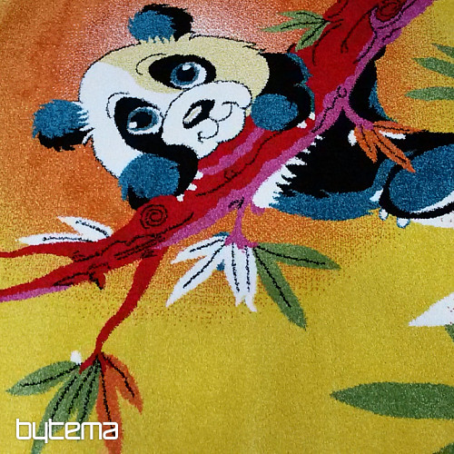 Detský kusový koberec PANDA no strome
