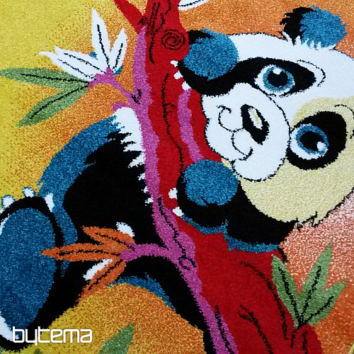 Detský kusový koberec PANDA no strome