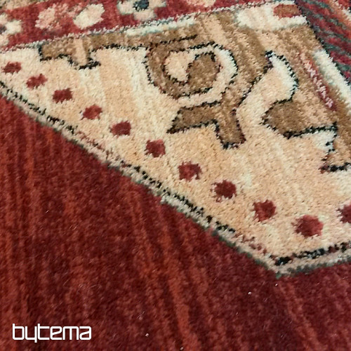Luxusné vlnené koberce ROYAL PATCHWORK multi red