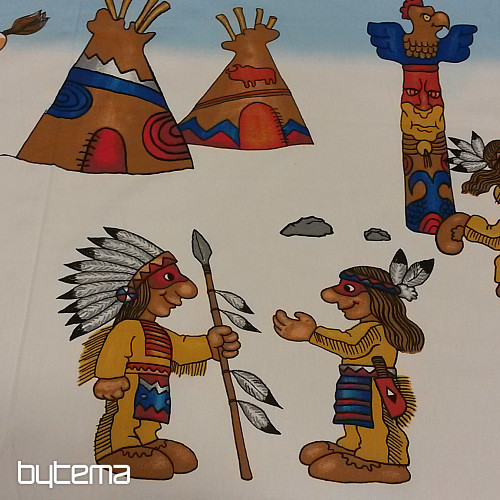 Dekoračná látka INDIÁNI