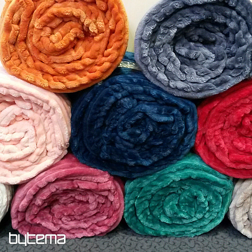 deka z mikrovlákna EXTRA Mekka OVEČKA manžestr - sivá