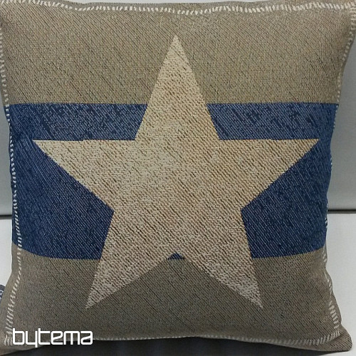 Gobelínový obliečka na vankúš BLUE STAR 2