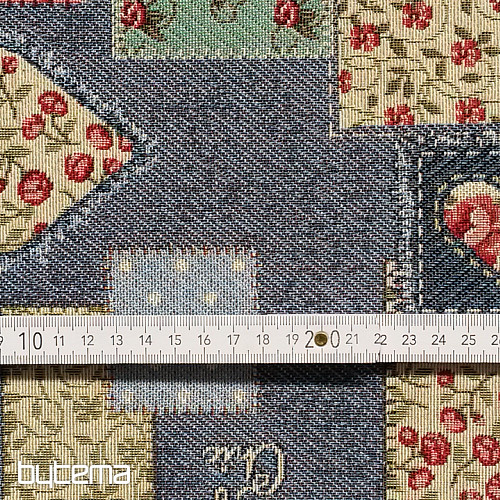 Gobelínová látka VINTAGE PATCHWORK