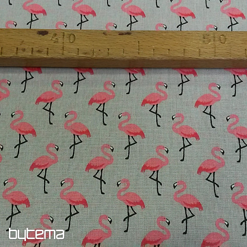 Dekoračná látka FLAMINGO gris