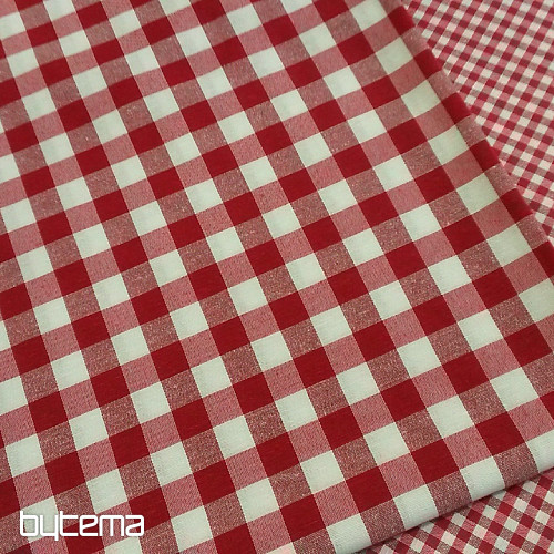 Dekoračná látka IBIZA červená