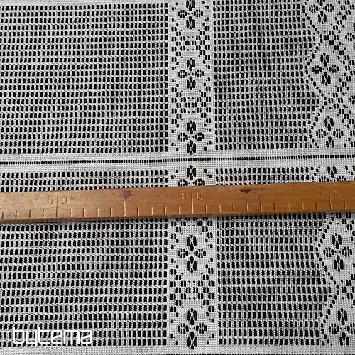 Žakárová záclona na vitrážku 11542