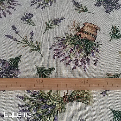 Gobelínová látka LAVANDER ALLOVER