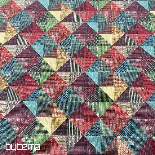 Dekoračná látka RUBIK MULTICOLOR
