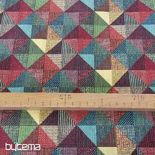 Dekoračná látka RUBIK MULTICOLOR