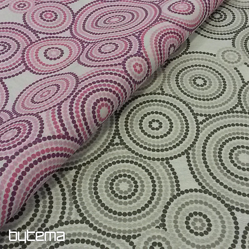 Dekoračná látka MANDALA ECO lila