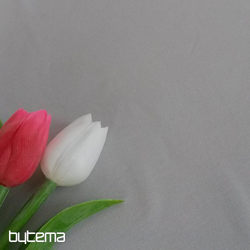 Bavlnený úplet TEINTURE sv. šedý