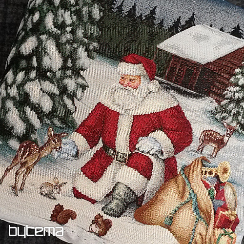 Vianočný gobelínový povlak SANTA CLAUS 2